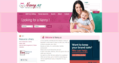Desktop Screenshot of nanny.us